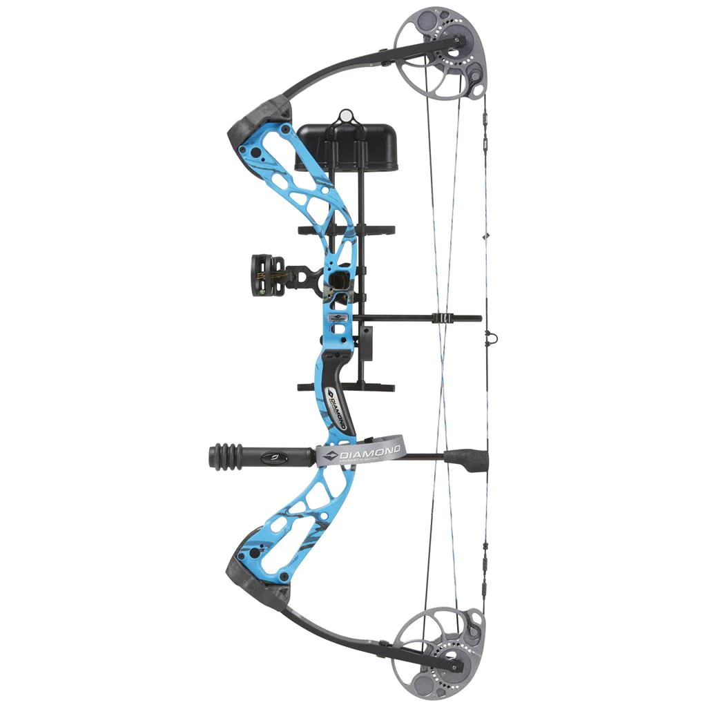 Diamond Edge SB-1 Bow Package Electric Blue Blaze 70 lb. LH