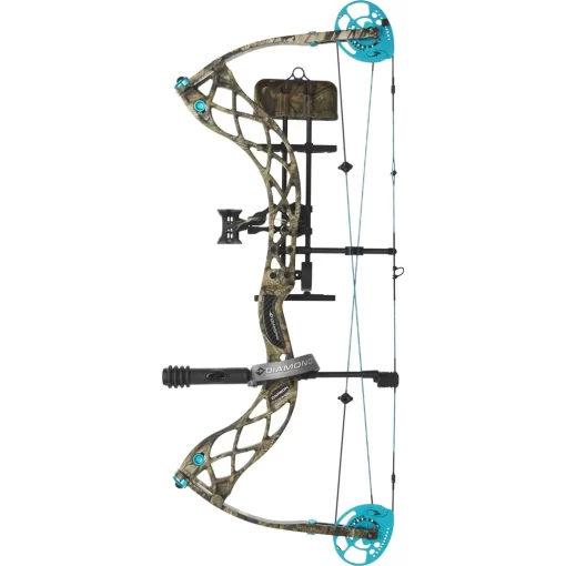 Diamond Carbon Knockout RAK Bow Package Mossy Oak Country 50 lb. RH
