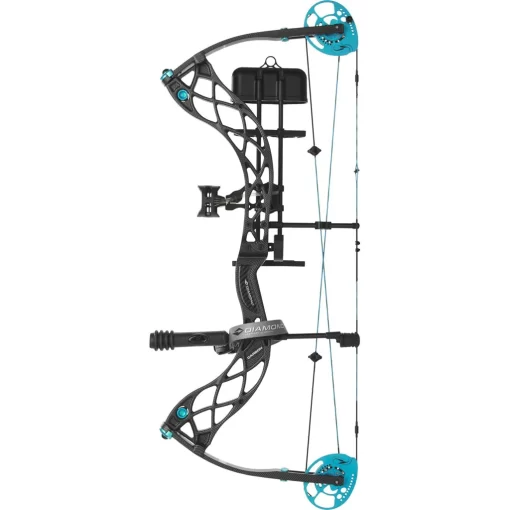 Diamond Carbon Knockout RAK Bow Package Carbon Fiber 50 lb. LH