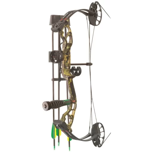PSE Mini Burner RTS Package Mossy Oak Country 16-26.5 in. 40 lbs. RH