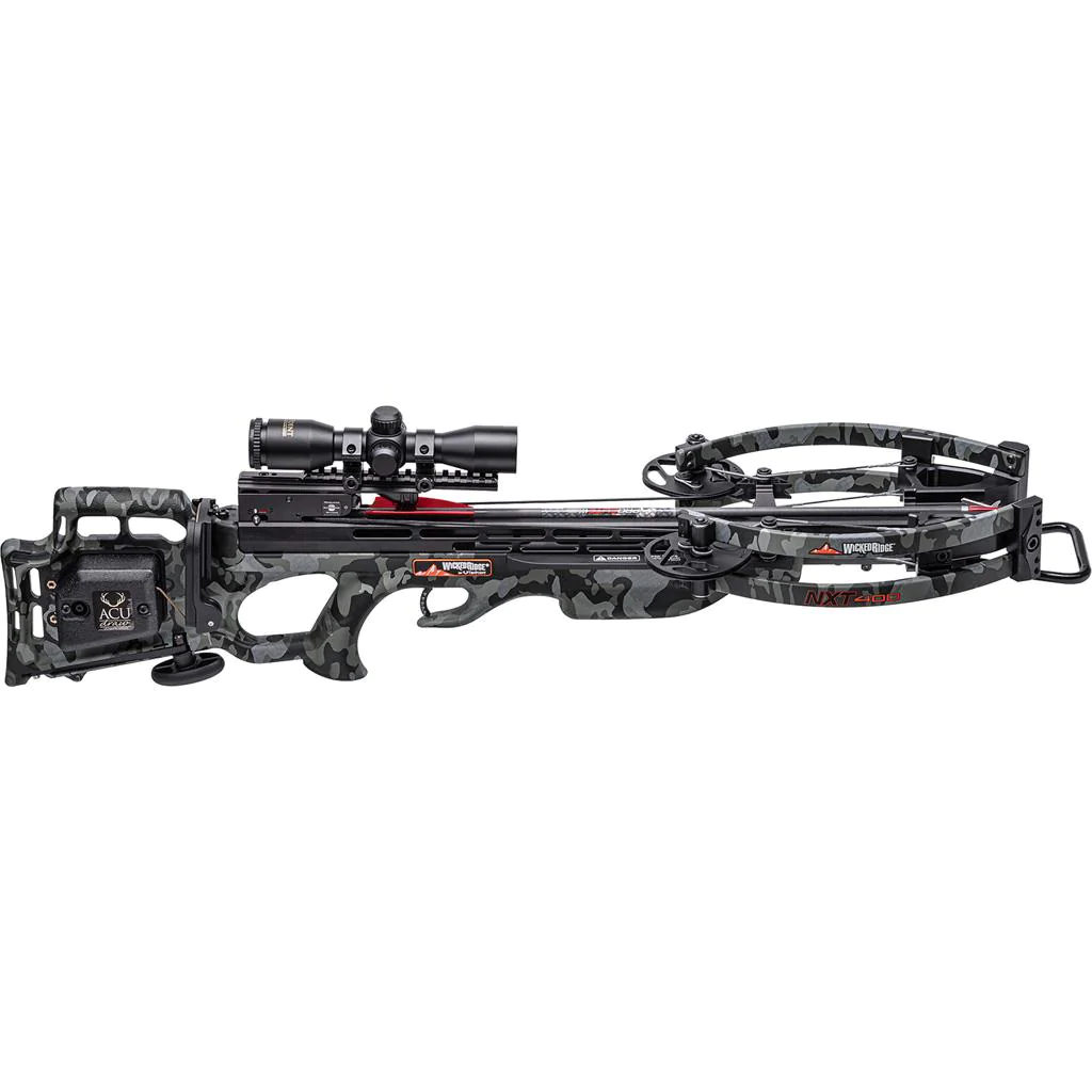 Wicked Ridge NXT 400 Crossbow Package ACUdraw Peak Camo - Image 2